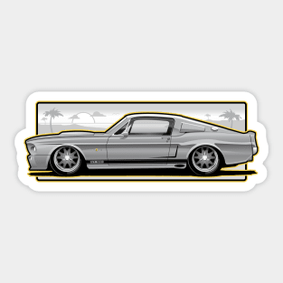 1967 Mustang Fastback Sticker